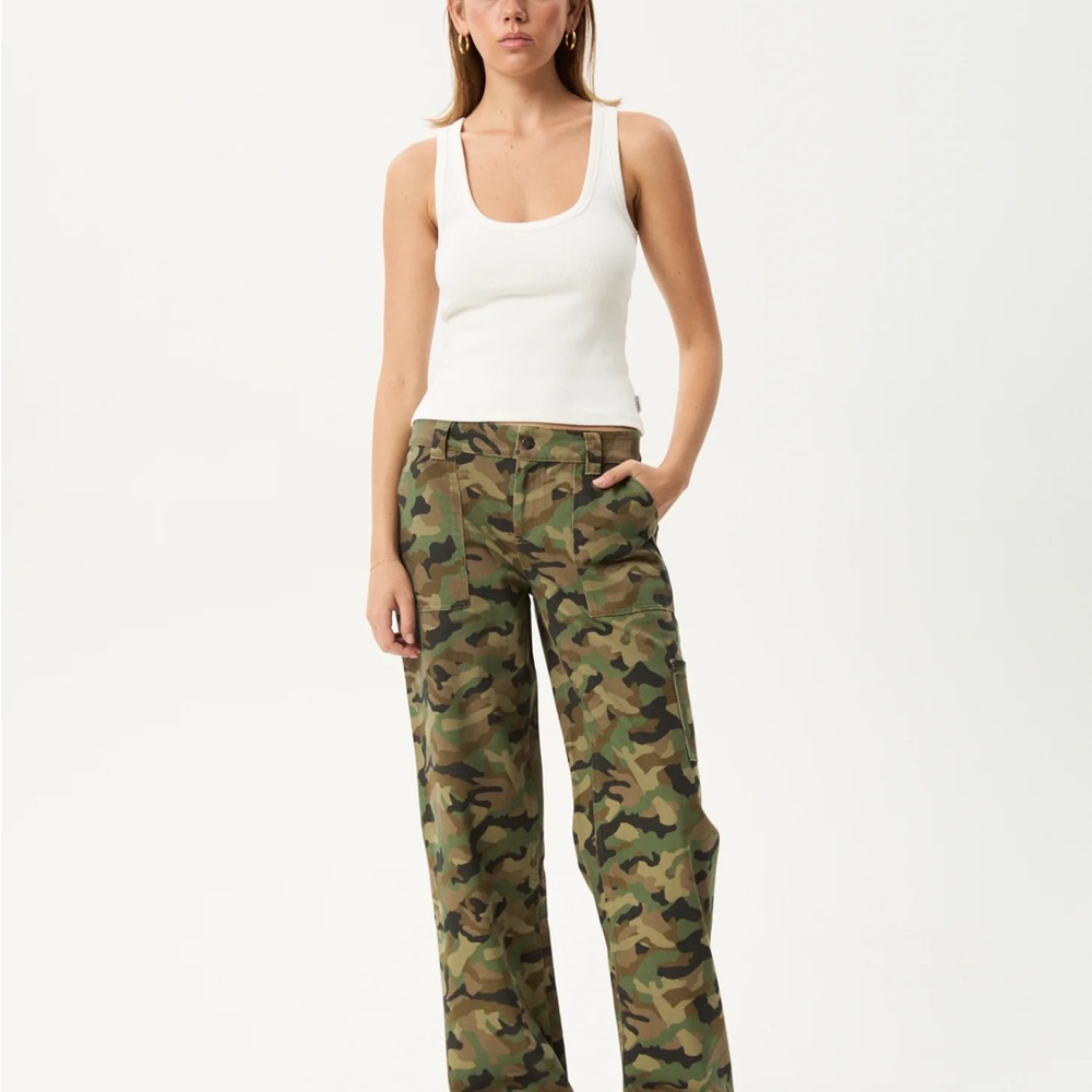 Afends Camouflage Cargo Pants